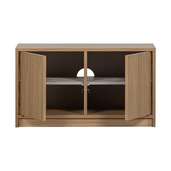 Dabīga toņa modulārais TV galdiņš ar ozolkoka imitāciju 77x44 cm Modulair – vtwonen-image-3