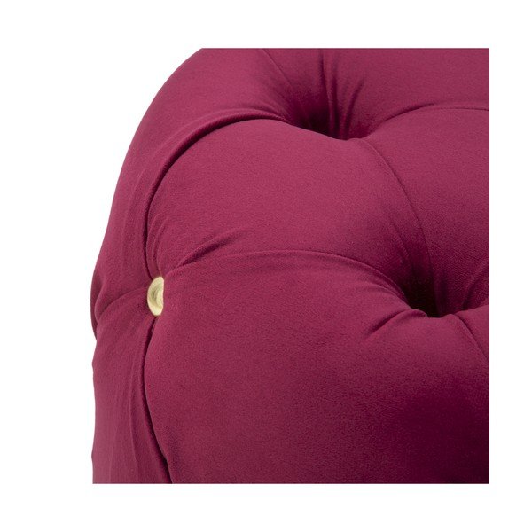 Mauro Ferretti Glam bordo sarkans taburete, ø 45 cm-image-2