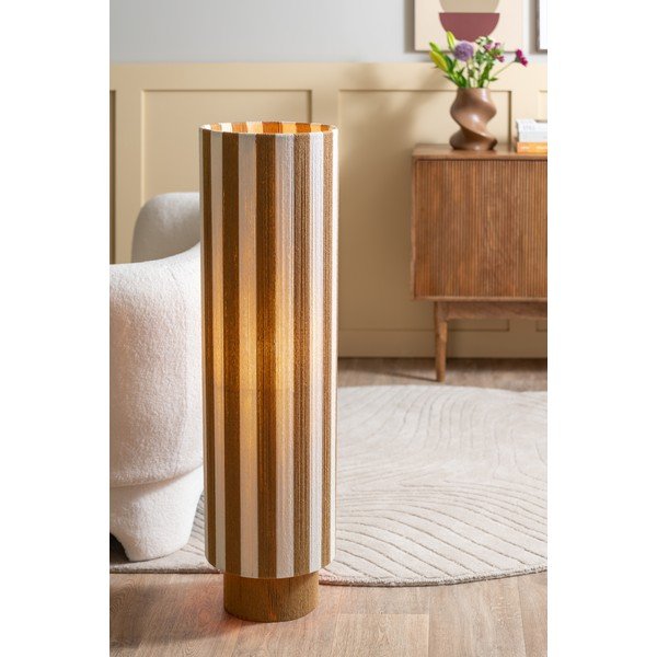 Balta/dabīga toņa no virves stāvlampa (augstums 106 cm) Vienna Stripes – Leitmotiv-image-1