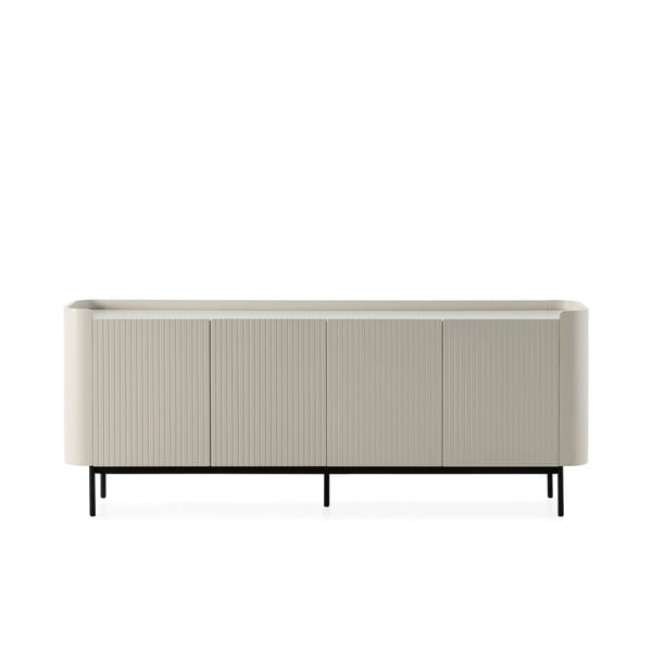 Krēmkrāsas kumode 200x80x40 cm Willa – MOME