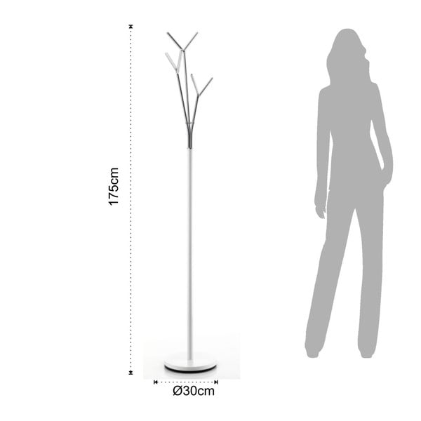 Metāla drēbju pakaramais Tomasucci Dandy, augstums 175 cm-image-2