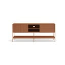 Ķieģeļu sarkans TV galdiņš 175x74x45 cm Platt – Teulat
