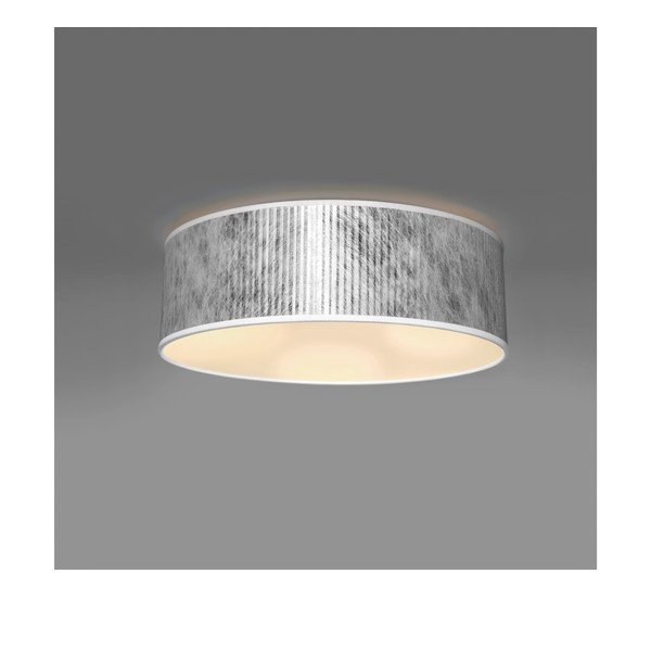 Griestu lampa sudraba krāsā Sotto Luce Tres Plisado, Ø 30 cm-image-2
