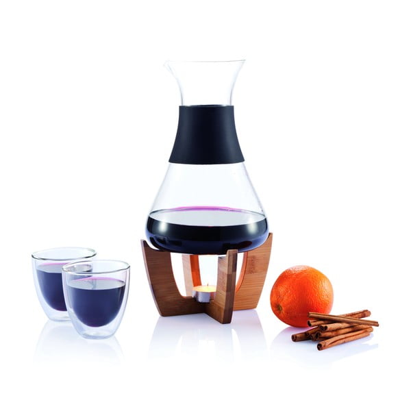 Karstvīna komplekts ar glāzēm XD Design-image-2