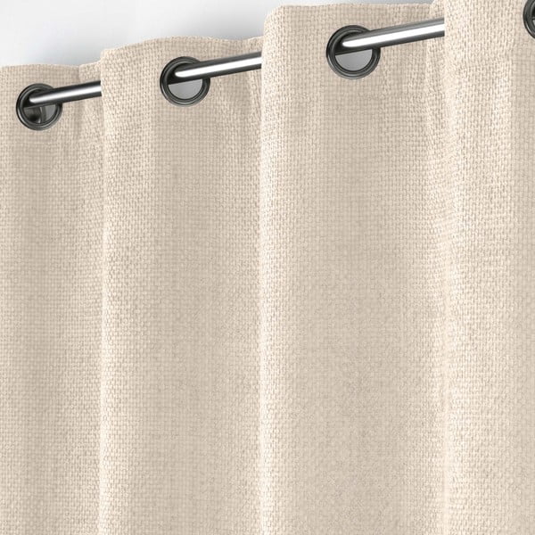 Bēšs aizkars no šenila 140x260 cm Leo – douceur d'intérieur-image-2