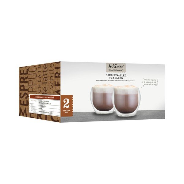 Divas mazas Kitchen Craft Le'Xpress glāzes, 250 ml-image-2