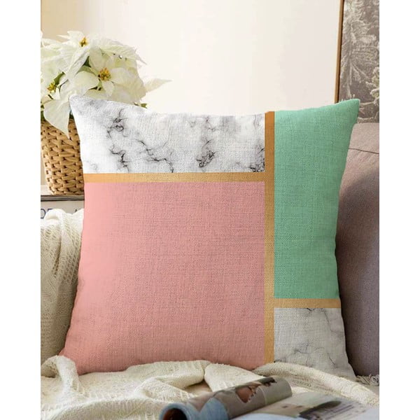 Spilvendrāna ar kokvilnas maisījumu Minimalist Cushion Covers Elegant, 55 x 55 cm