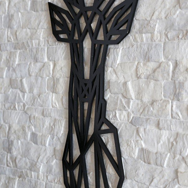 Melns sienas dekors Deer, 39 x 65 cm-image-3
