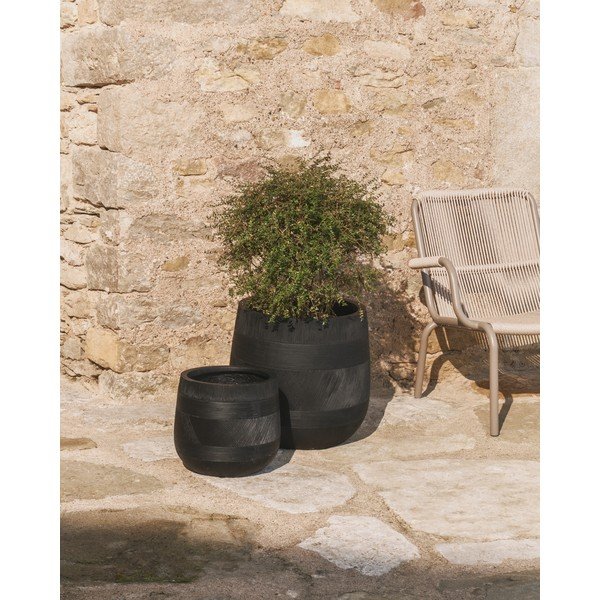 Betona puķu poda apvalki (2 gab.) ø 50 cm Tival – Kave Home-image-2