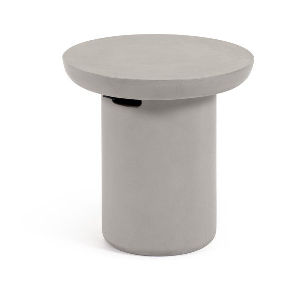 Betona apaļš dārza galdiņš ø 50 cm Taimi – Kave Home