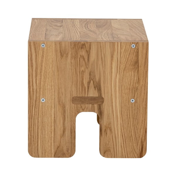 Dabīga toņa bērnu taburete no ozolkoka Bar – Bloomingville-image-3