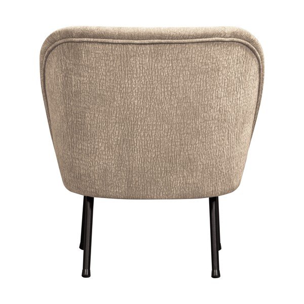 Bēšs atpūtas krēsls no šenila auduma Vogue – WOOOD-image-3