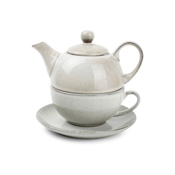 Zaļa akmensmasas tējkanna 400 ml Artisan – Salt&Pepper