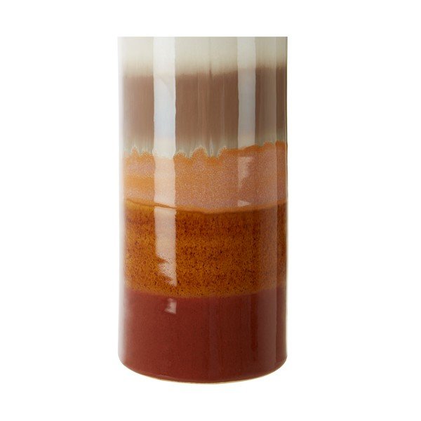 Bēšīgi brūna keramikas vāze Premier Housewares Sorrell, augstums 30 cm-image-3