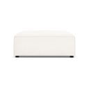 Bēšs kāju soliņš no buklē auduma Jodie – Micadoni Home