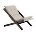 Saliekamais krēsls Karup Design Boogie Black/Linen Beige