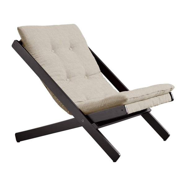Saliekamais krēsls Karup Design Boogie Black/Linen Beige