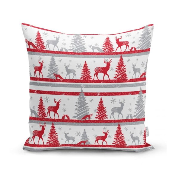 Spilvendrānas ar Ziemassvētku motīvu (4 gab.) 43x43 cm Snowflakes – Mila Home-image-4