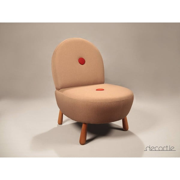 Dodue Berjer krēsls, krēmkrāsas/arkans