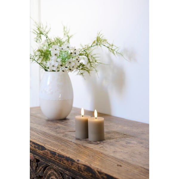 Pelēki gaismas dekori (2 gab.) Smilla – Sirius-image-1