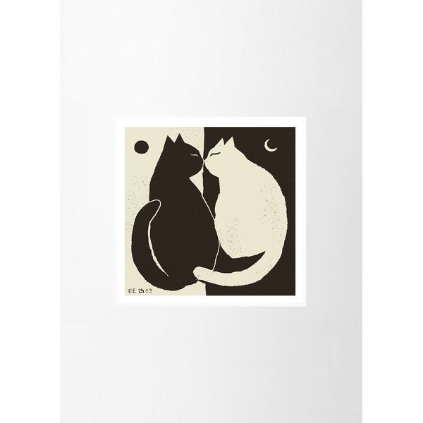 Plakāts 50x50 cm You and Me – Enikő Katalin Eged – The Poster Club-image-4