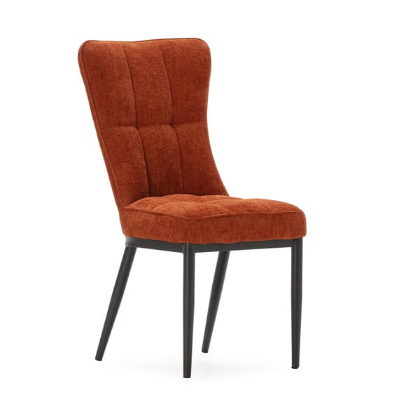 Terakotas oranži pusdienu krēsli (2 gab.) Damon – Marckeric