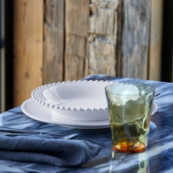 Balts keramikas zupas šķīvis Costa Nova Pearl, ⌀ 24 cm-image-2