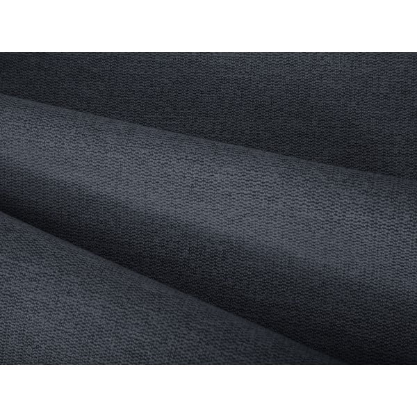 Tumši zila polsterēta divvietīga gulta ar veļas kasti un redelēm 140x200 cm Casey – Mazzini Beds-image-1