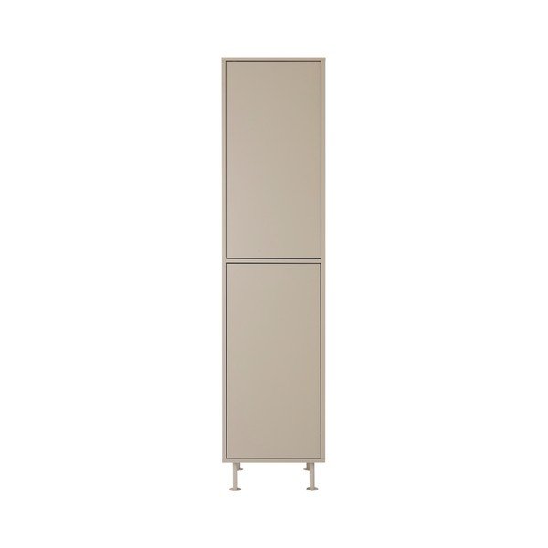 Bēšs drēbju skapis no MDF 50x210x55 cm Kipp – Jotex-image-3
