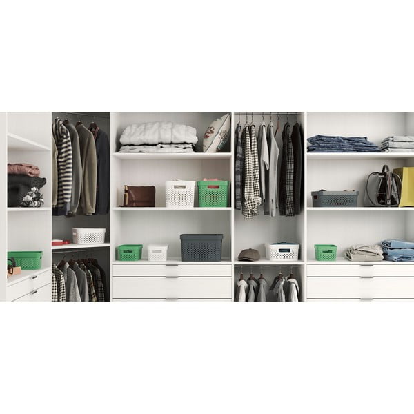 Zaļs grozs Curver Infinity Dots, 17 l-image-1