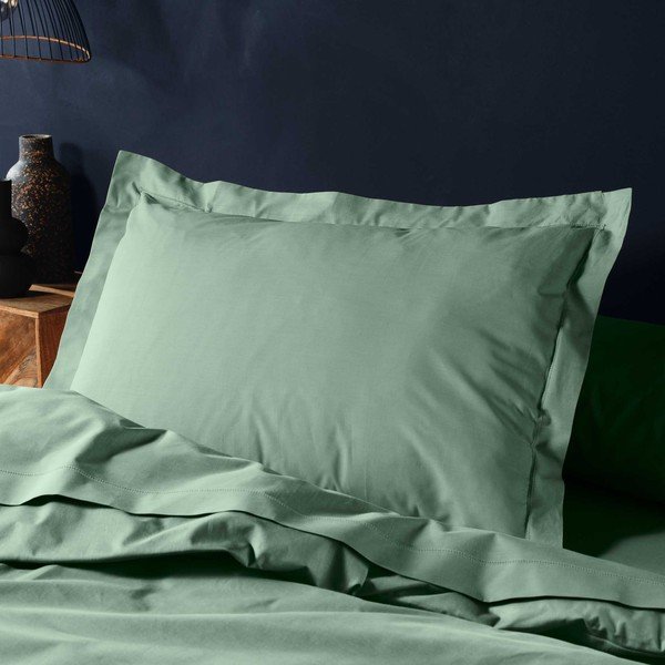 Kokvilnas spilvendrāna 50x70 cm Lina – douceur d'intérieur-image-1