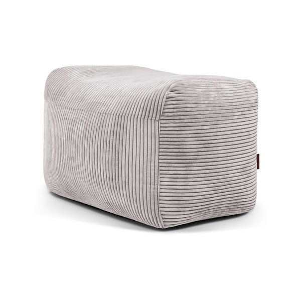 Gaiši pelēks velveta sēžammaiss Plus 70 Lounge – SLOWDOWN