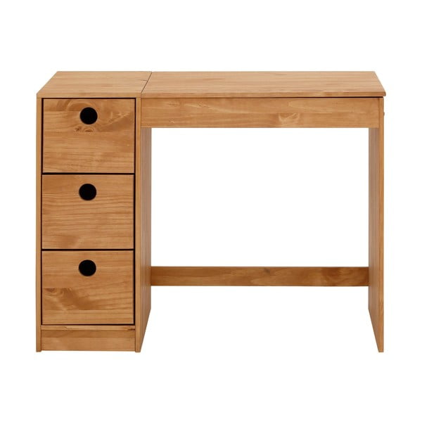 Priedes masīvkoka darba galds 50x100 cm Alpi – Støraa