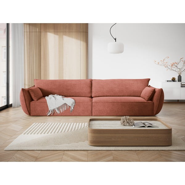 Sarkans dīvāns 248 cm Vanda – Mazzini Sofas-image-1