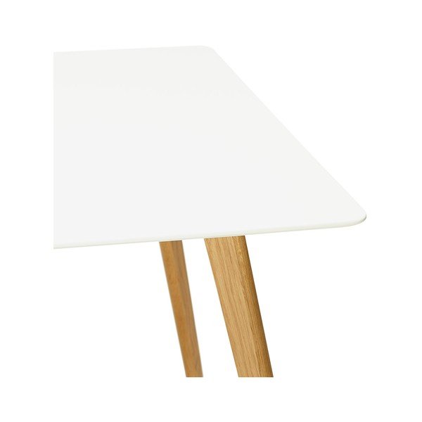 Balts Kokoon Design Crush pusdienu galds-image-3