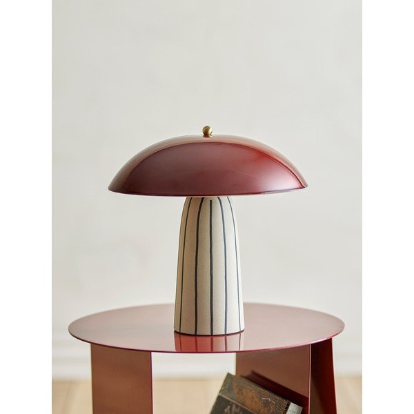 Keramikas galda lampa ar metāla abažūru (augstums 32 cm) Arvid – Bloomingville-image-2