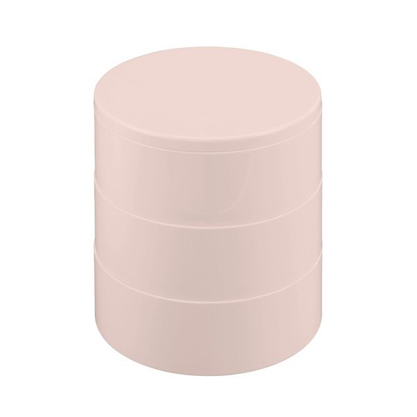 Rozā kosmētikas organizators ar 3 nodalījumiem Wenko Tower-image-1