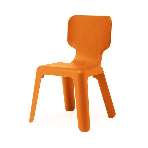 Saliekams bērnu krēsls Alma, oranžs-image-1