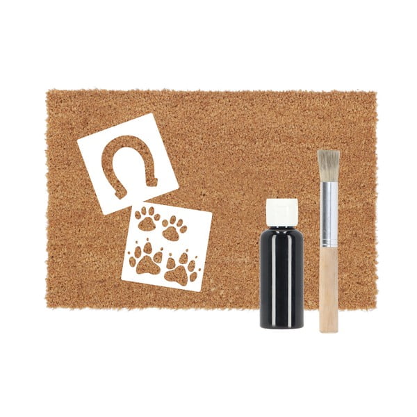 Kokosšķiedras durvju paklājiņš 40x60 cm – Esschert Design-image-4