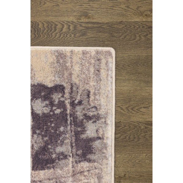 Pelēks/krēmkrāsas vilnas paklājs 160x240 cm Lissey – Agnella-image-3