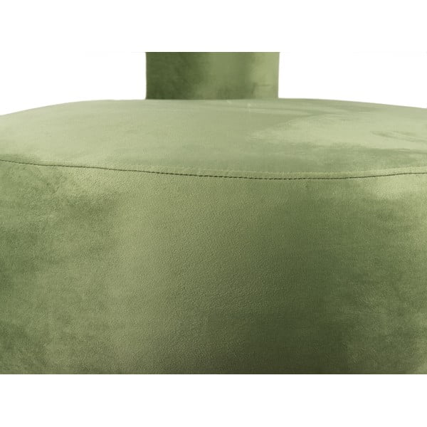 Gaiši zaļš samta atpūtas krēsls Abrazo – Leitmotiv-image-4