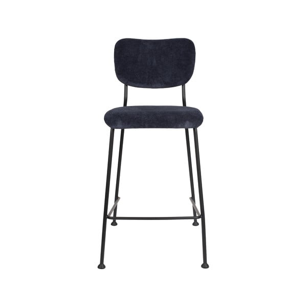 Tumši zili bāra krēsli (2 gab.) 92 cm Benson – Zuiver