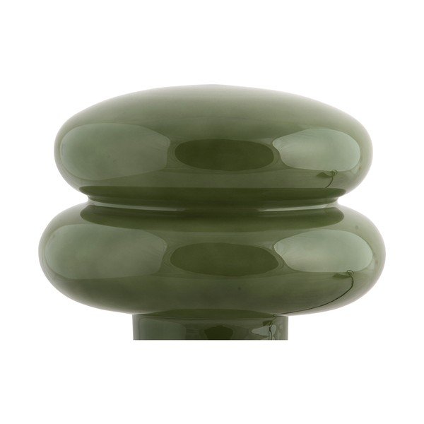 Zaļa stikla galda lampa (augstums 24 cm) Incesante – Leitmotiv-image-2