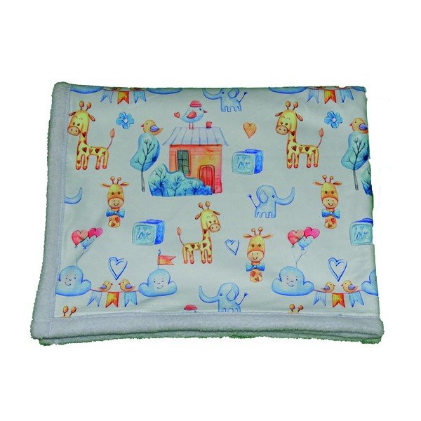 Gaiši zila bērnu sega 80x100 cm – OYO kids