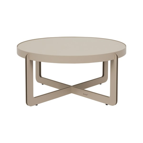 Bēšs apaļš žurnālgaldiņš ø 68 cm Centre – Zuiver