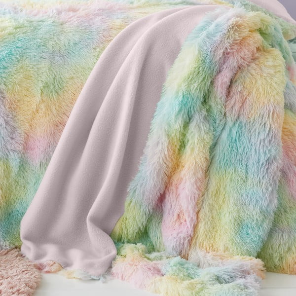 Mikroplīša bērnu sega 130x170 cm Rainbow Cuddly – Catherine Lansfield