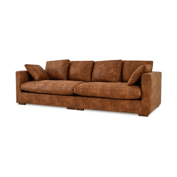 Konjakbrūns dīvāns 266 cm Comfy – Scandic-image-2