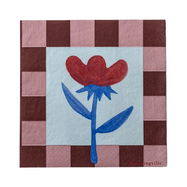 Papīra salvetes (20 gab.) 33x33 cm Vinia – Bloomingville