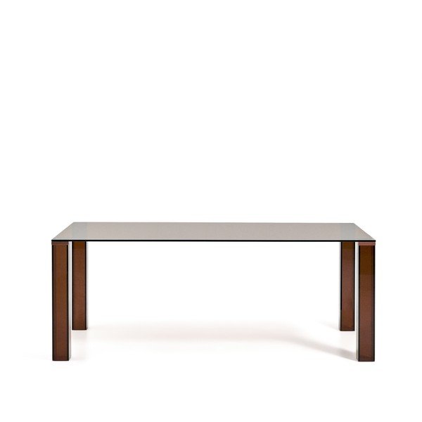 Stikla ēdamgalds 100x200 cm Adularia – Kave Home-image-2