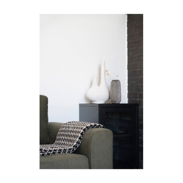 Melnbalta akmens vāze (augstums 20 cm) – House Nordic-image-3